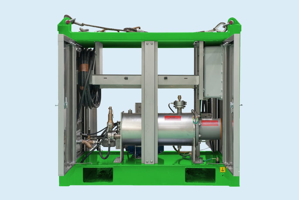 Hot water jetting