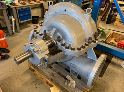 Extensive pump repair