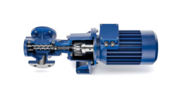 Three spindle screw pumps