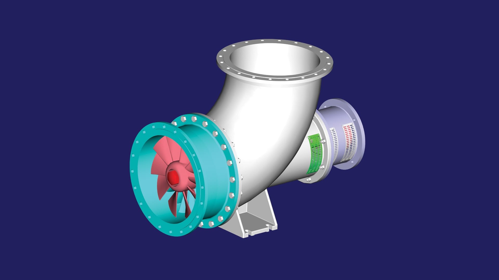 Axial flow pumps